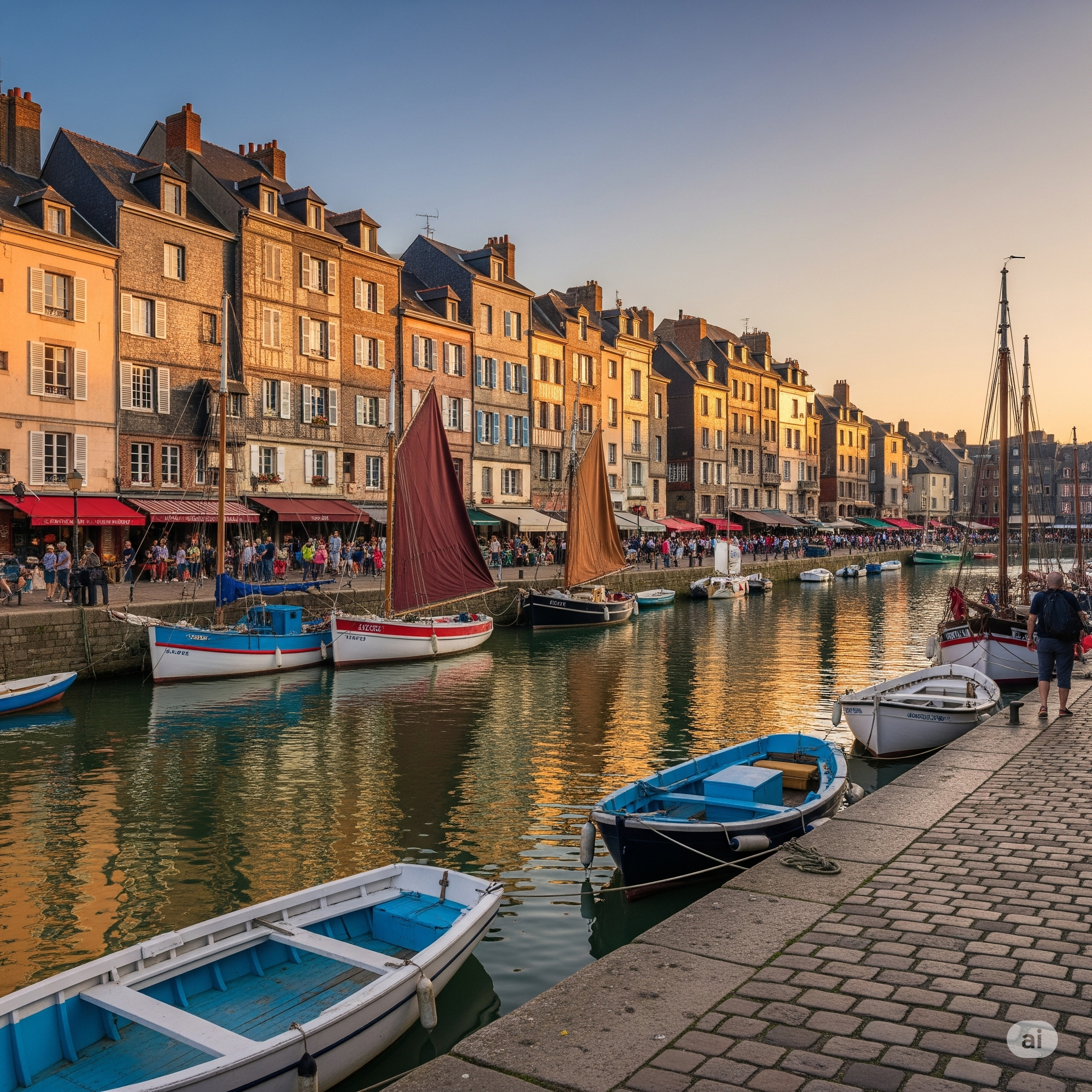 Honfleur Charme Intemporel du Vieux Bassin et Port des Peintres