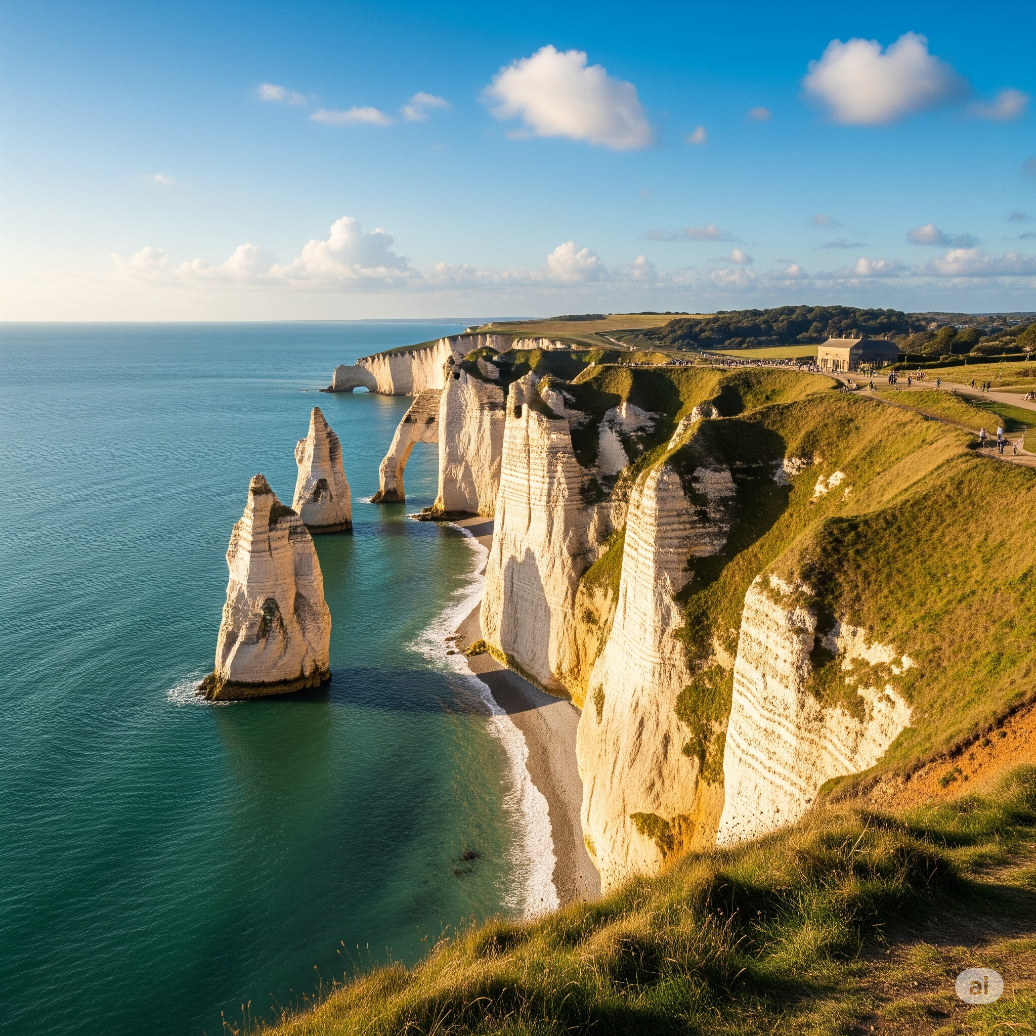 falaise normandie